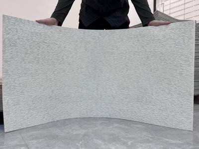 安阳柔性石材源头工厂 2mm圆铝板在高端网咖项目中的创新应用